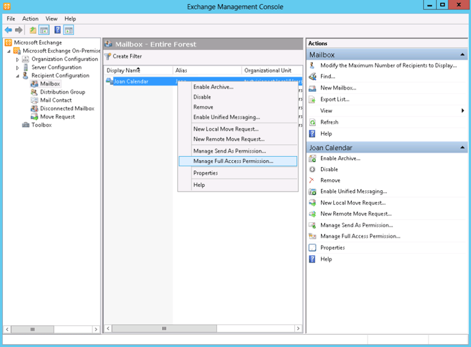 Preparing Microsoft Exchange 2010, 2013, 2016 (Outlook) and connecting
